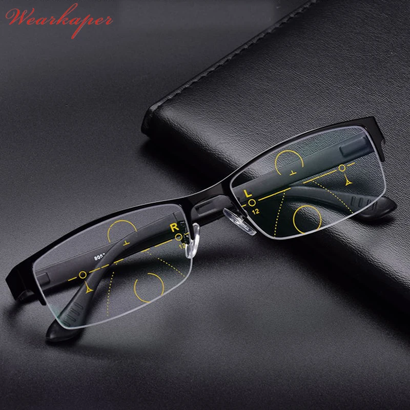 Buy WEARKAPER Retro Eyewear Smart zoom Half Frame