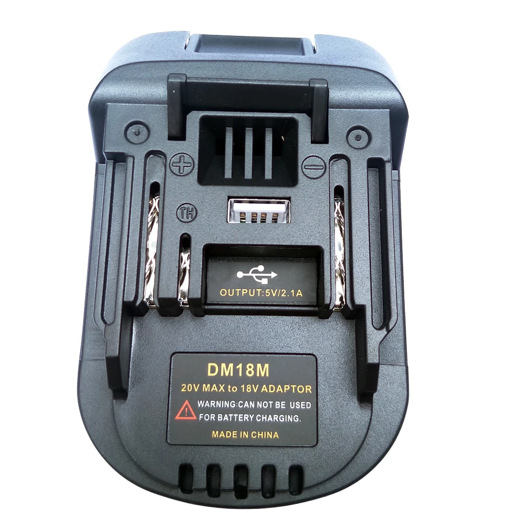 Адаптер для аккумулятора DM18M Dewalt 20 в Makita 18 литиевый BL1830 BL1840 BL1850 14 4
