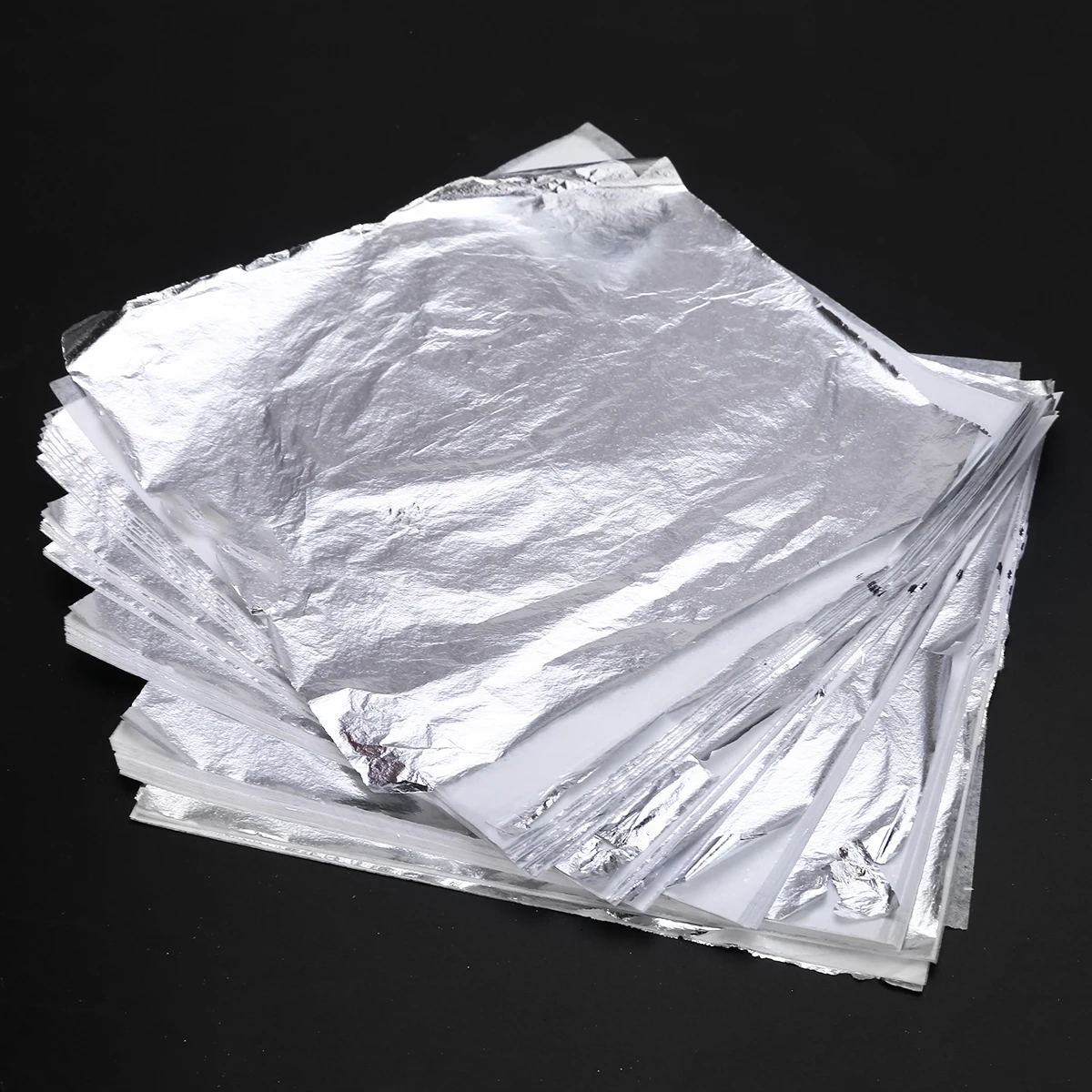 300 sheets Gold+Silver+Copper Foil 14*14cm Leaf Gilding Art Craft Imitation for Decorating Ceiling Wall Notebook