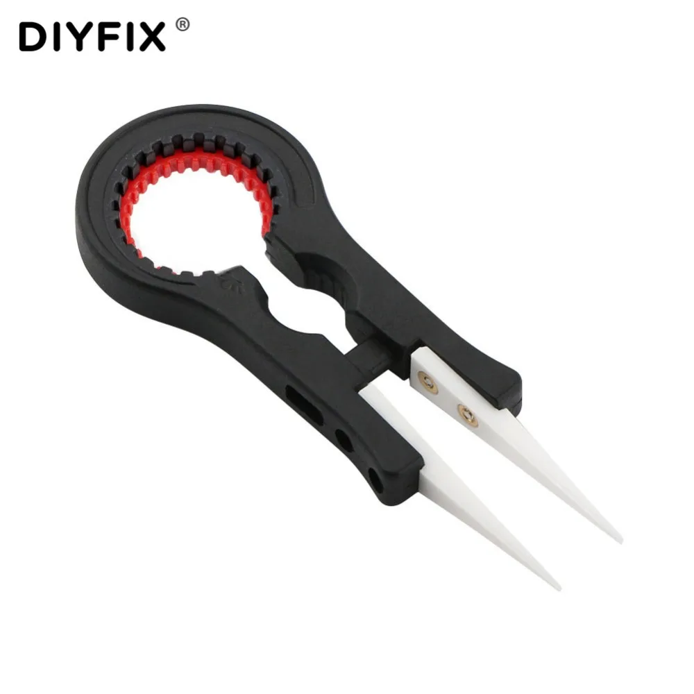 DIYFIX керамический Пинцет для вейпа V3 гаечный ключ электронной сигареты DIY ручной