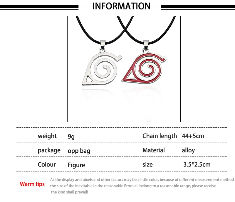 Горячая аниме Наруто Логотип Ожерелье Какаши резьба круглые глаза лист деревенский символ кулон студенческий Косплей кожаная цепочка Ожерелье
