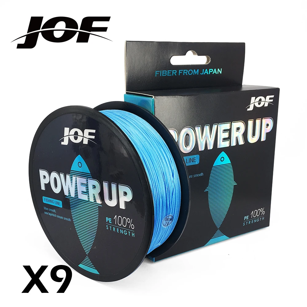 

GHOTDA Fishing Line 9 Strands Carp Fishing 500m 100% PE Cord Pesca 5 Colors Braided Line Peche Strong 20-100LB Fishing Wire