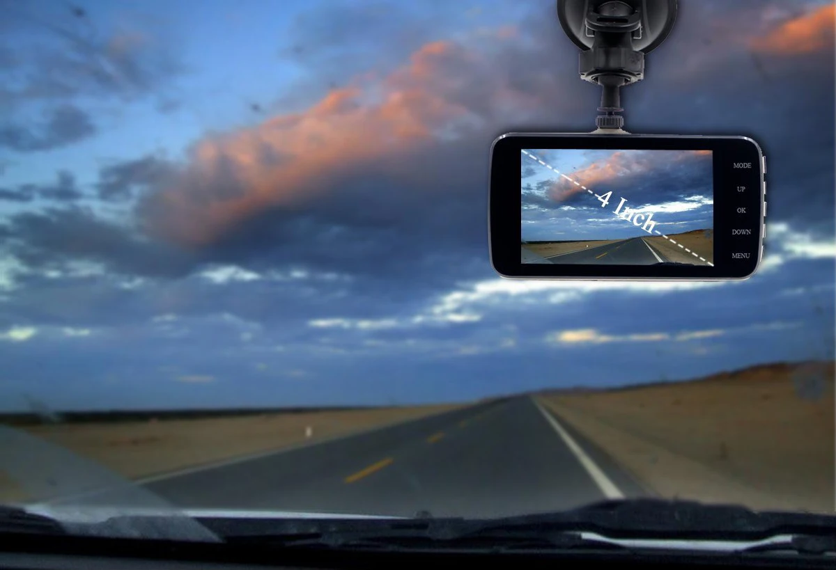 Новинка 4,0 дюймов ips экран Автомобильный видеорегистратор Novatek Автомобильная камера T810 Oncam Dash камера Full HD 1080P видео 170 градусов dfdf