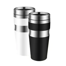 450 ml Edelstahl wasserflasche Kaffeetasse Tee Mode Flasche Thermocup Auto Tassen