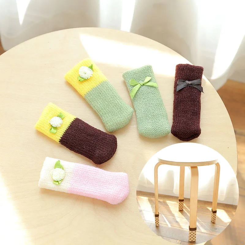 

Interesting DIY Furniture Leg wool Pad Protector Feet Rug Felt Pads Anti Slip Mat Bumper Damper For Chair Table accessories