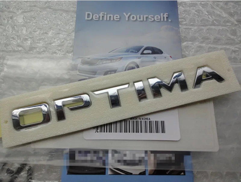 

Suitable for kia optima LOGO Auto Logos Car sticker Word mark OPTIMA