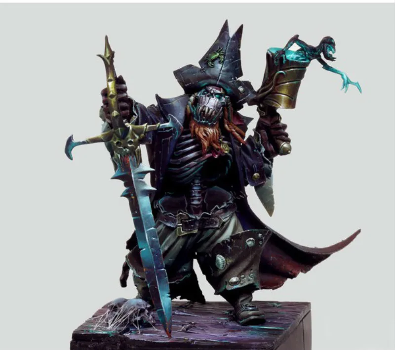 

75mm Scale Resin Figure Model Kit Fantasy Warrior Static Modeling Assembling DIY Toys Hobby Tools Creative Gift