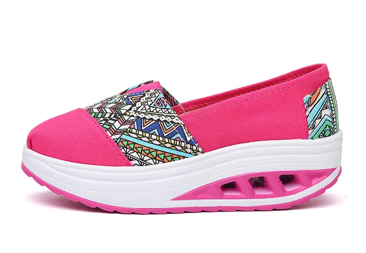 New Summer Flat women casual shoes Mixed Colors canvas Women Vulcanize Shoes comfortable black Slip-on sneakers footwear NBT993 8