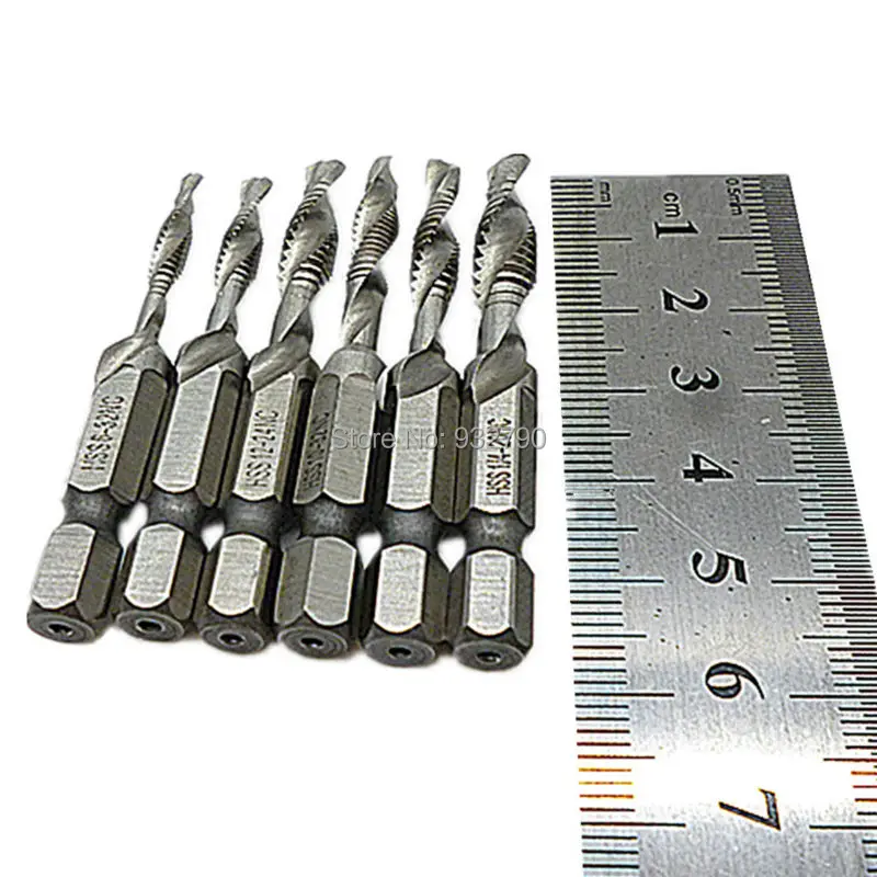 multi-use drill tap deburr countersink hex bit kit