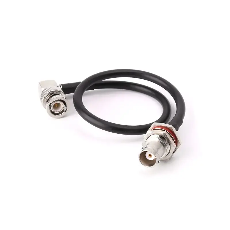 

BNC Male Right Angle To BNC Male RG58 Coaxial Cable 30cm for Wireless Antenna