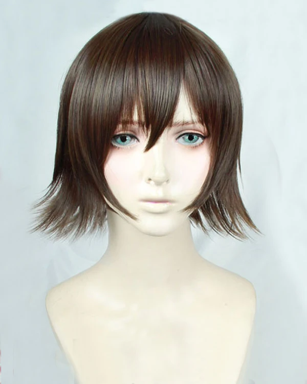 FF15 FFXV окончательная фантазия XV Iris Amicitia Короткие Смешанные коричневые волосы