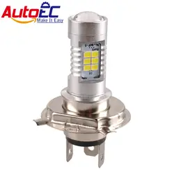 2 шт. 24smd 2835 фишек 1440LM 6000 К чистый белый H1 H3 H4 H7 H8/H9/H11 H10 H16 9005/9006 автомобиля грузовик противотуманных фар Лампа ДРЛ DC12-24V