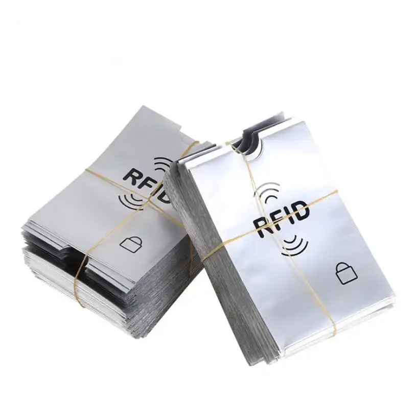 10 ピース抗スキャンカードスリーブクレジットカード Rfid カードプロテクター耐磁アルミ箔ポータブル銀行カードホルダー 自己防衛用品 Aliexpress 10 ピース抗スキャンカードスリーブクレジットカード Rfid カードプロテクター耐磁アルミ箔ポータブル銀行カードホルダー 自己防衛用品 Aliexpress