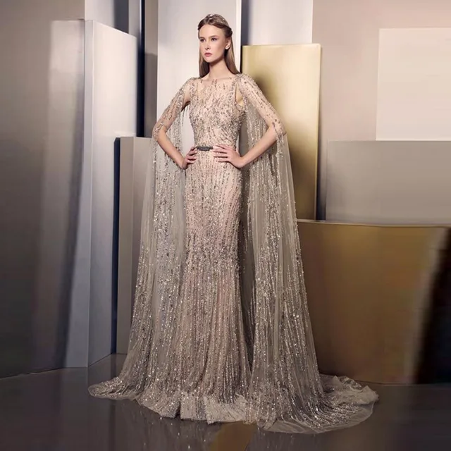 Long Sleeve Evening Gowns