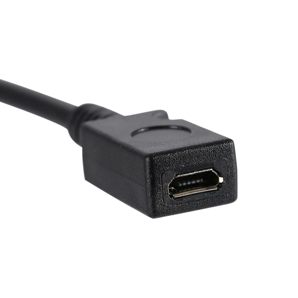 USB 2 0 Mini 5 контактный штекер микро гнездо адаптер кабель 15 см SGA998|Кабели передачи