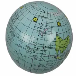 Надувной Глобус пляжный шар карта мира раннее образовательное обучение инструмент надутый игрушечный шар Дети учатся играть весело TD0065