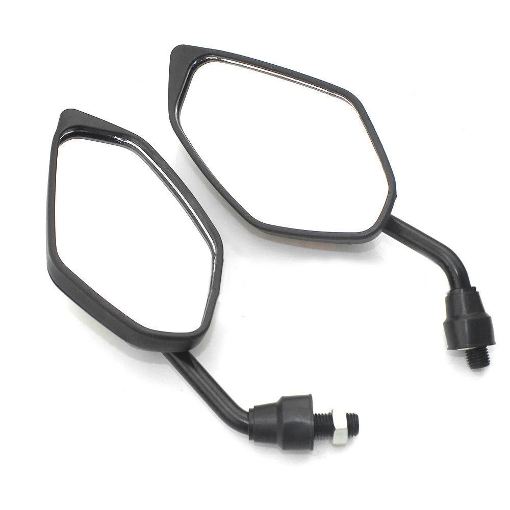 1pair Color Universal 10mm Motocross ATV Off-road Dirt Pit Bike Motorbike Side Mirror Moto Rearview Motorcycle Mirrors
