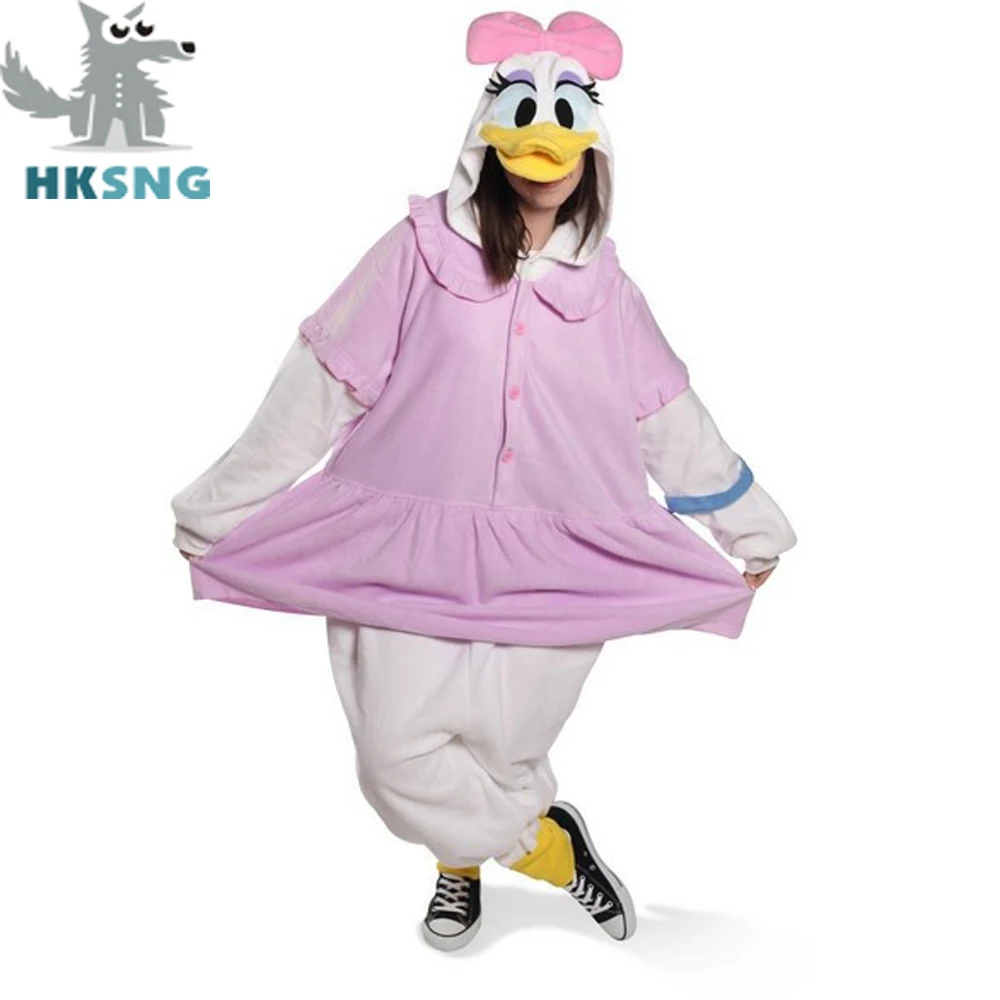 HKSNG 2017 New Unisex SA Material Daisy Duck Pajamas Donald Duck