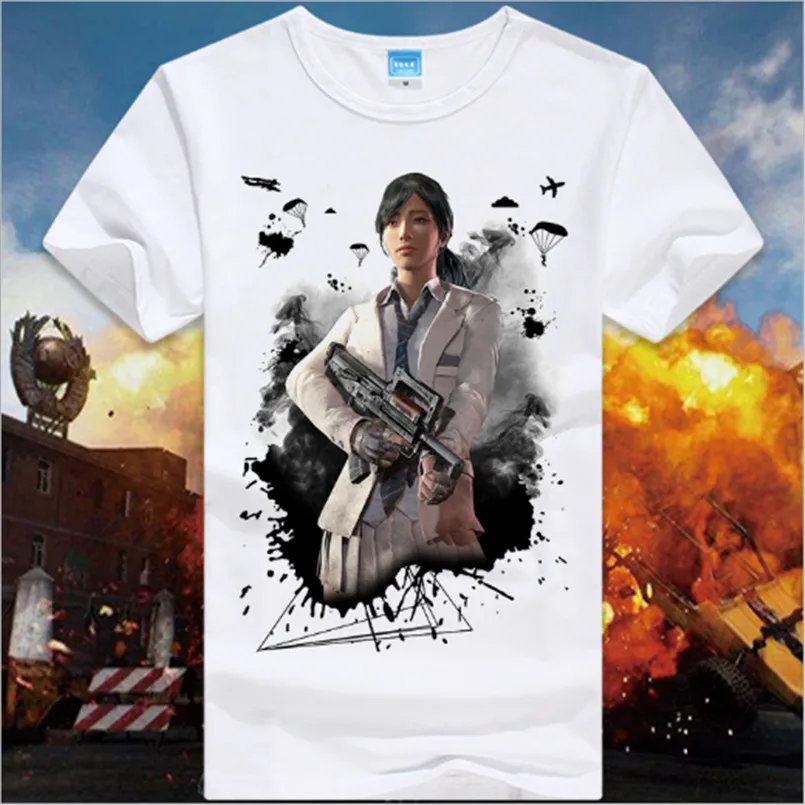 Футболка для игр PUBG/PLAYER UNKNOWN'S BATTLEGROUNDS подарок фанатов игры другу футболка с