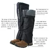 1 par de polainas deportivas al aire libre gruesas vellón cálido Unisex polainas impermeables Camping senderismo caza pesca esquí Gaiters ► Foto 2/6