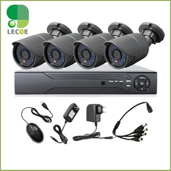 

4CH CCTV System 960H DVR HDMI 4PCS 1200TVL IR Weatherproof Outdoor CCTV Camera Home Security System Surveillance Kits