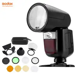 Fomito Godox V1 2,4G Беспроводной ttl на Камера круглый вспышка Speedlight для sony