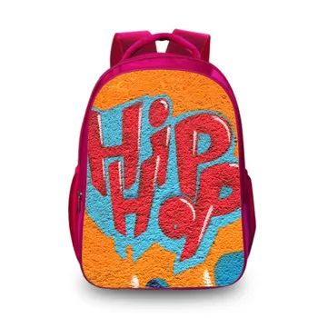 

New Hot Arrival Cartoons Graffi 3D Backpack Fashion Cute Pattern School Backpacks Kids Shoulder Bags for Boys Girls