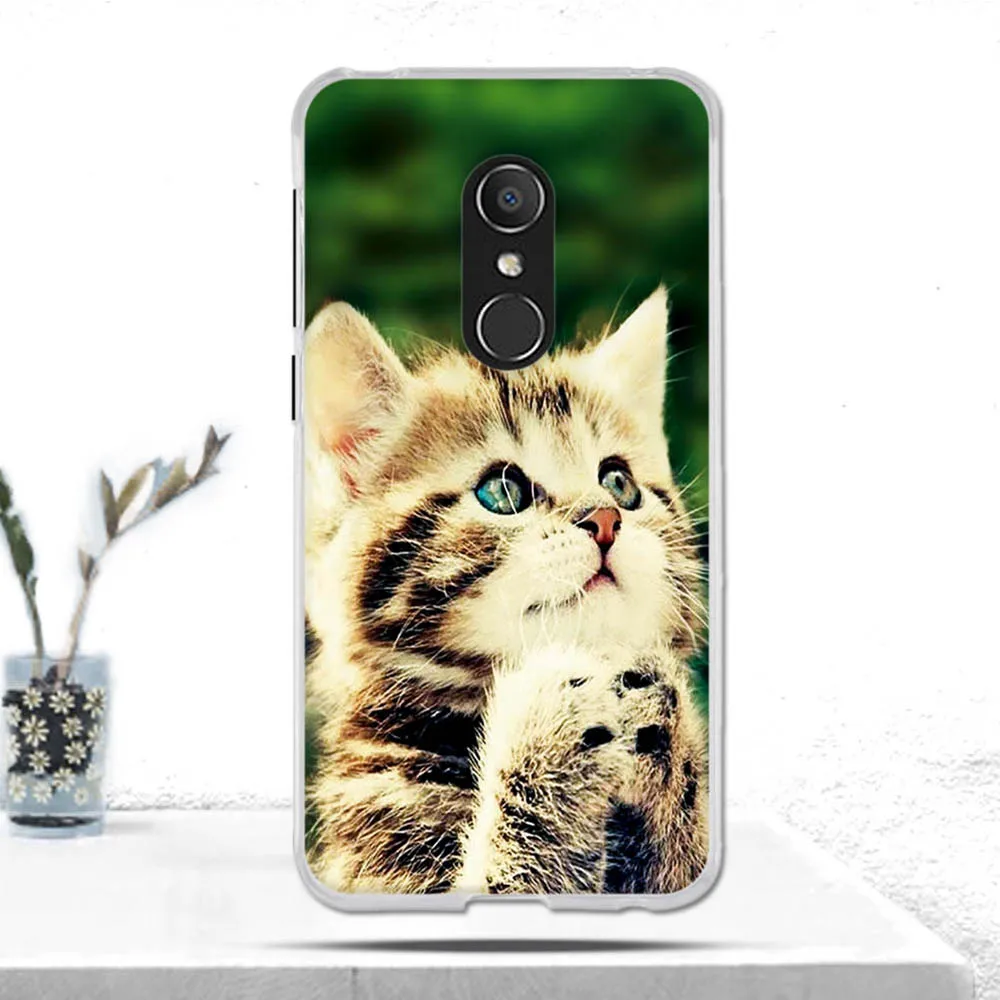 Чехол для Alcatel 1C 1 C 2018 мягкий силиконовый чехол из ТПУ телефона милый