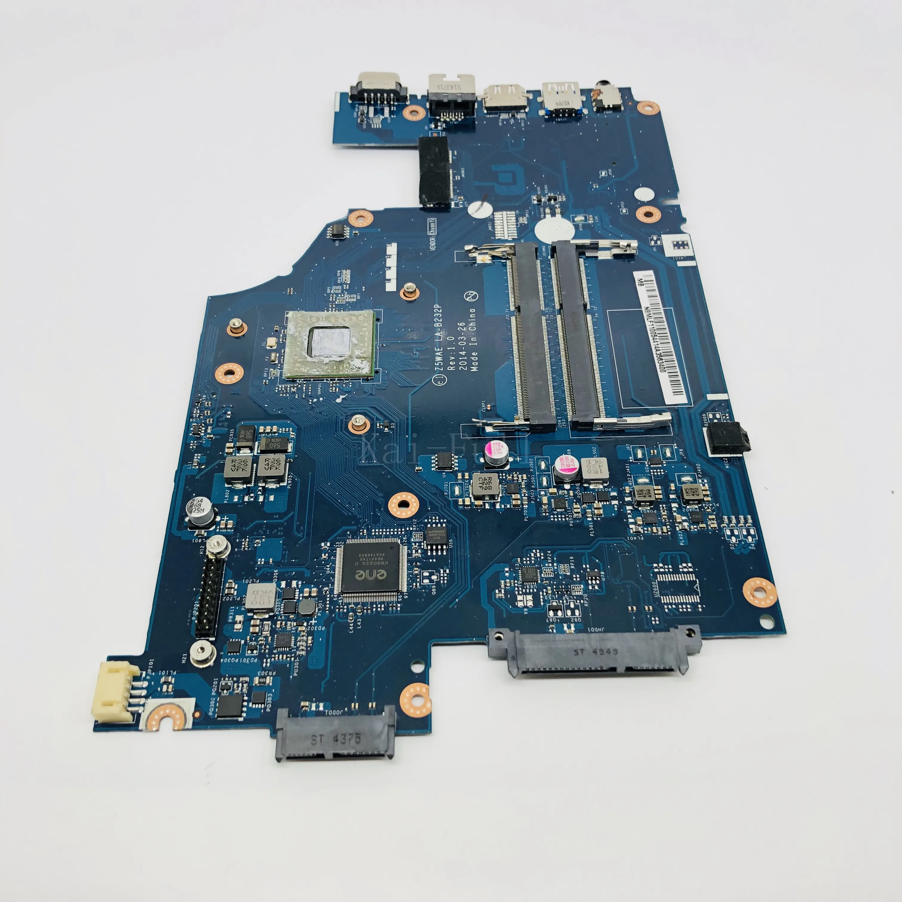 Для ACER aspire E5 521 материнская плата для ноутбука A6 6310U ЦП Z5WAE LA B232P NBMLF11004|Материнские