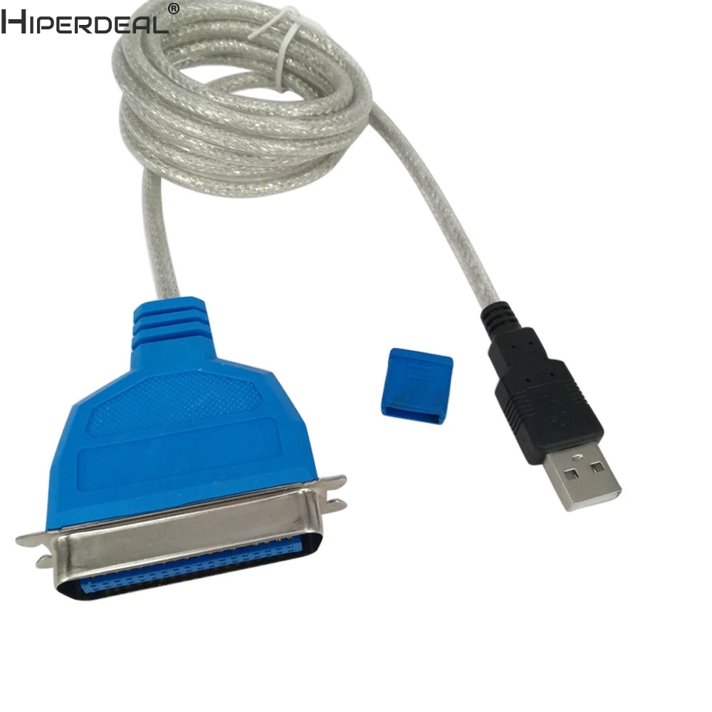

HIPERDEAL 5Ft. USB 2.0 to 36 pin Parallel IEEE 1284 Centronic 36-Pin Printer Cable Cord Oct27 HW