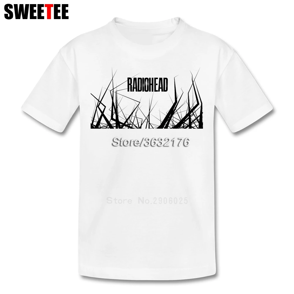 Thom Yorke Radiohead T Shirt kids Cotton British Rock Crew Neck Tshirt