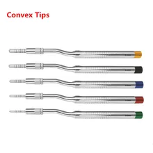 1 шт. зубной имплантат остеотом инструменты кости экструдер посадки устройство максиллярный синус Лифт сгибается(выпуклые наконечники