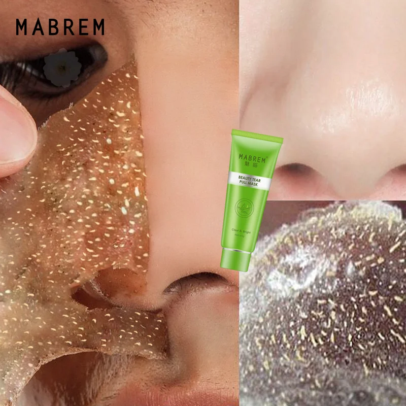 MABREM Золотая маска для удаления угрей уменьшает поры улучшает шероховатую кожу