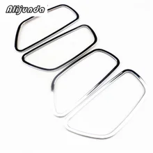 Для Kia Cerato K3 2013 автомобильный Стайлинг двери автомобиля chalice ABS хромированная отделка Внутренняя крышка в авто аксессуары