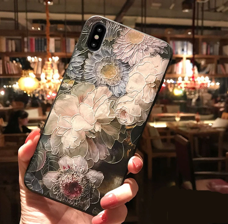 3D Emboss Soft TPU Case For Xiaomi Mi 9 5X A2 8 Lite A1 6X for Redmi 6A 4A Plus 3S S2 Note 7 3 4 4X 5 5A 6 Pro Relief Case Cover