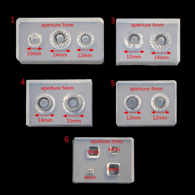 Силиконовая форма, сделай сам, для изготовления ювелирных изделий, силиконовая форма, большое отверстие, бусина, шарм, добавка-бусина, браслет, смола, ювелирное изделие, инструмент для рукоделия