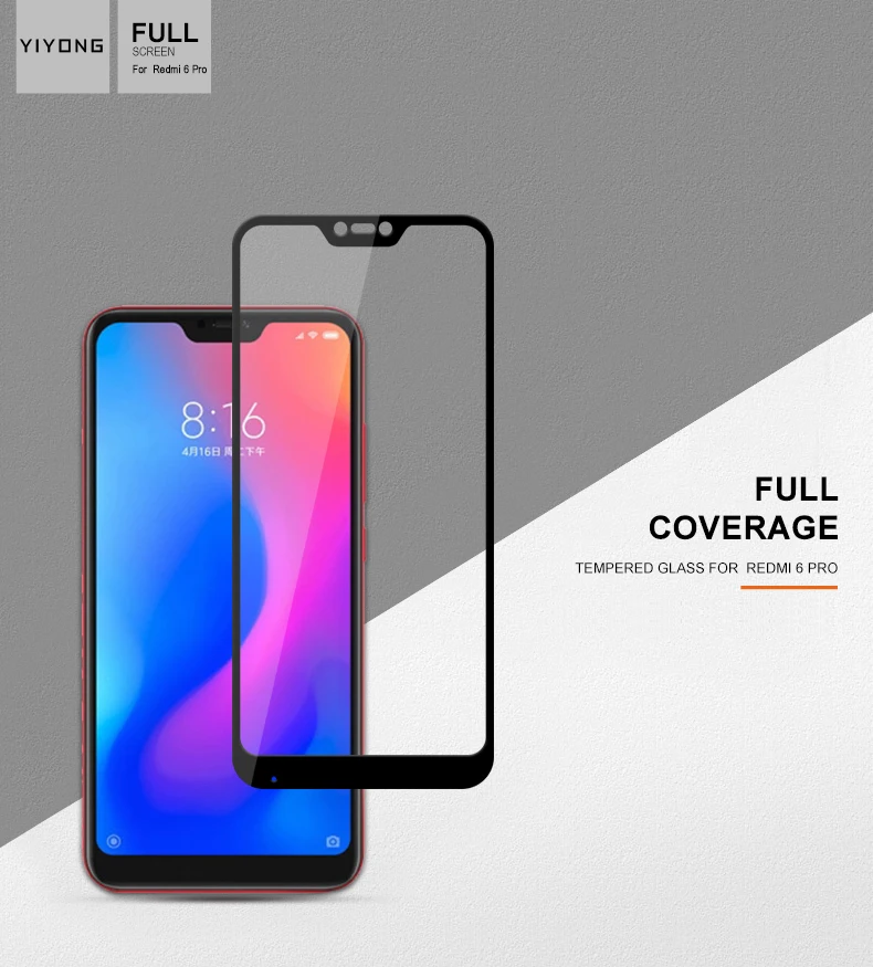 YIYONG 5D полное покрытие стекло для Xiaomi mi A2 Lite закаленное стекло Xio mi A2 A3 Lite Защита экрана для Xiaomi mi A3 Lite стекло