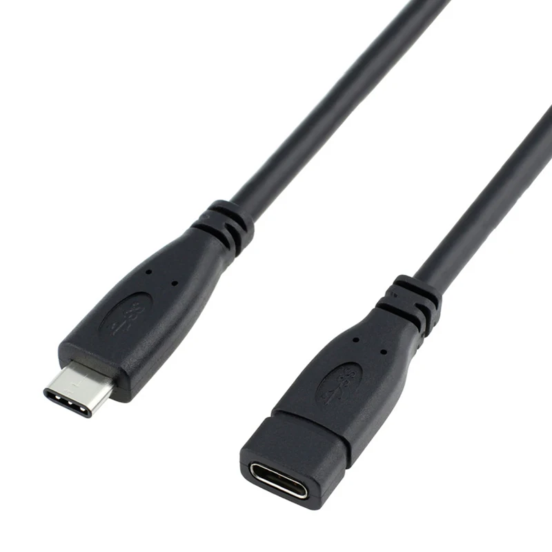 Удлинительный кабель STOD usb type-C класса 3,1 Gen 2 PD 3A 60 Вт для передачи данных 10 Гбит/с M-F для samsung S10 MacBook huawei Mi USB-C