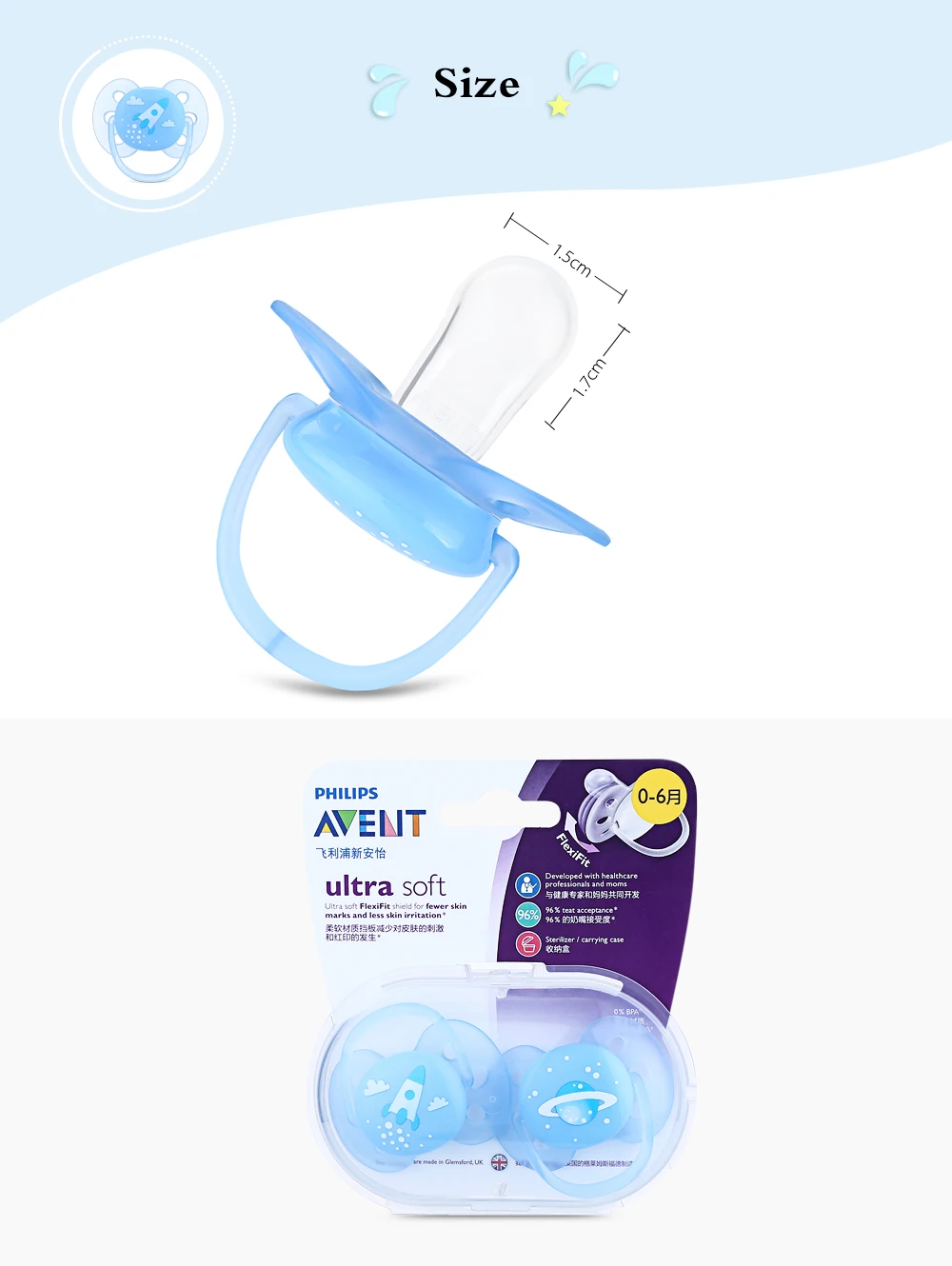 Philips Avent 2 шт. силиконовые соску Младенческая малышей кормления Ортодонтическая Соска Arc Форма с ручкой силиконовые PP соску