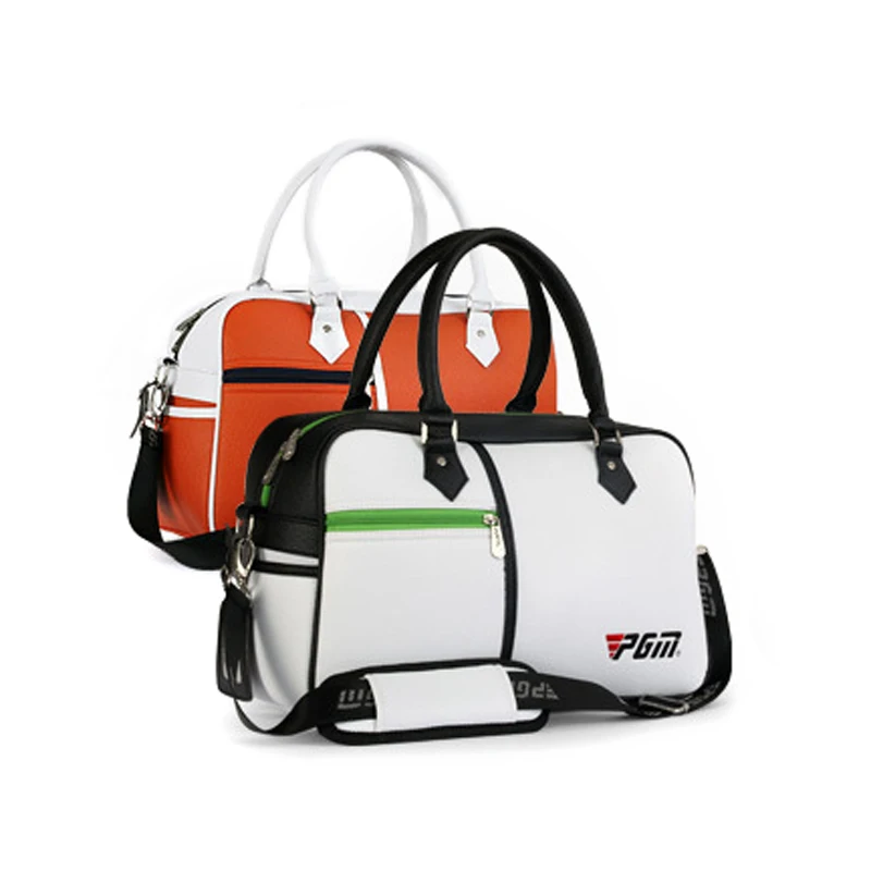 

2018 PGM Golf Bag Men & Women Shoes Package Box-shaped Waterproof Large Capacity Double-deck Clothes Bag Portable Handbag