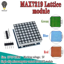 MAX7219 module matriciel module de microcontrôleur module d'affichage produits finis, peuvent être ensemble pour la programmation arduino
