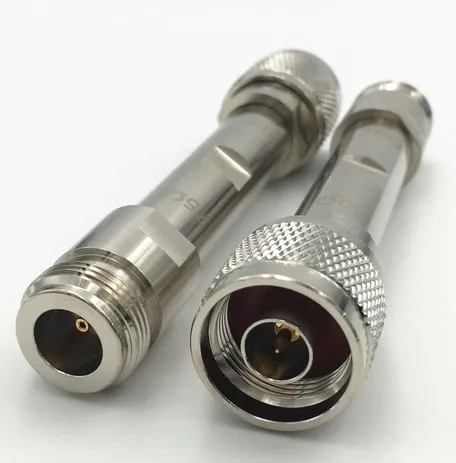 

Brass N Male 50 Ohm Jack to N type Female 75 Ohm Plug Straight RF Coaxial Adapter Connector