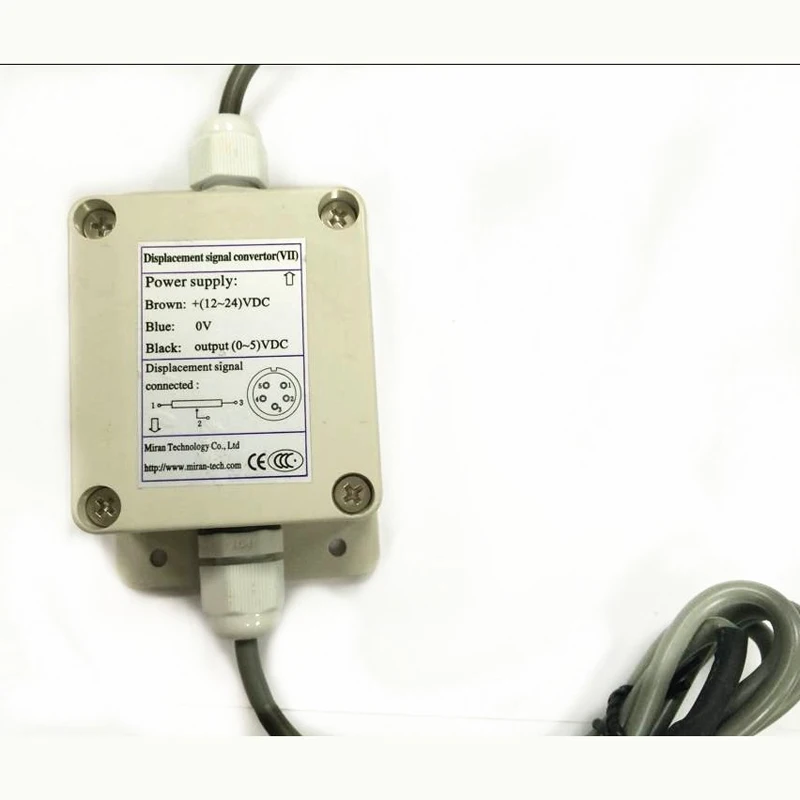

External Current-Voltage Transmitter Module 0-5v0-10V 4-20MA Amplifier Displacement Transducer Sensor