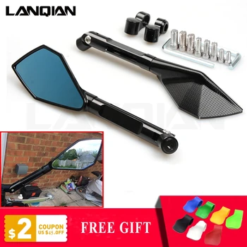 

Universal Motorcycle Accessories Rearview Side Mirror Motorcycle Mirrors For Kawasaki Z750 Z750R Z750S R S Z800 /E version