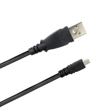 USB постоянного тока/зарядное устройство для ПК кабель для синхронизации данных и зарядки шнур для подключения к Pentax Optio камера WG-3/gps M85