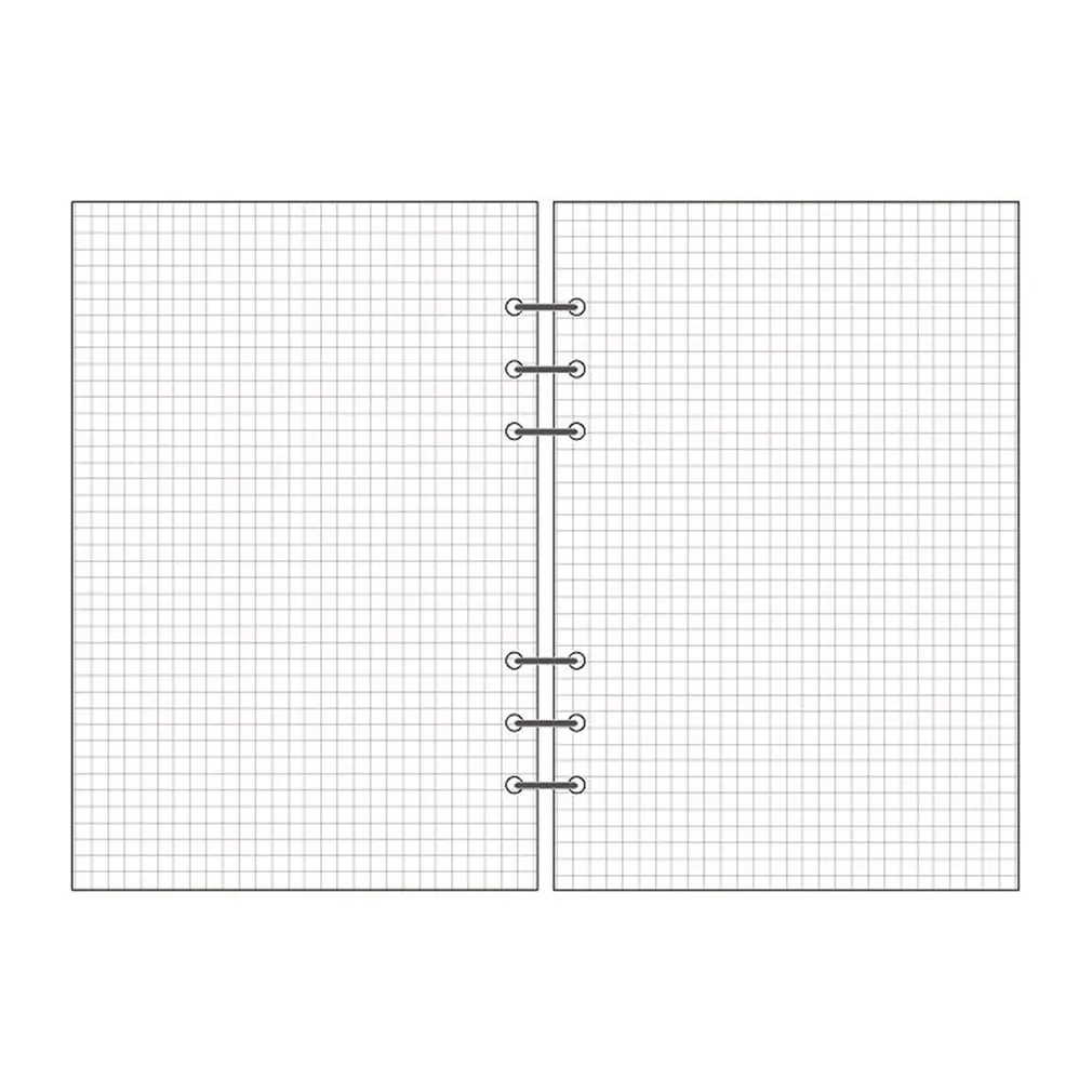 A5 A6 A7 свободный блокнот со съемными листами заправка спиральных переплетов планировщик внутренняя страница внутри бумажная молочная