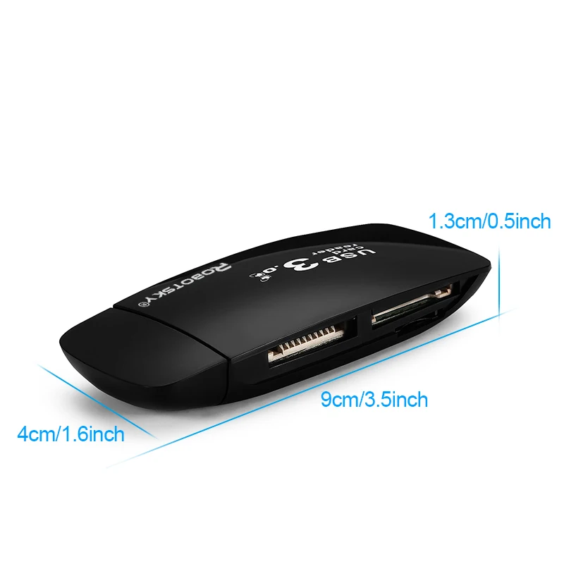 4 in 1 USB 3.0 Memory Card Reader Up to 5Gbps Adapter for SD/TF CF MS Micro SD PC Computer Laptop Accessories