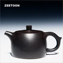 230cc аутентичный китайский чайник для заварки чая чайник из красной глины здоровье китайский чайный набор кунг-фу Мастер все ручной работы Zisha Jing Lan Чайник Чайная посуда