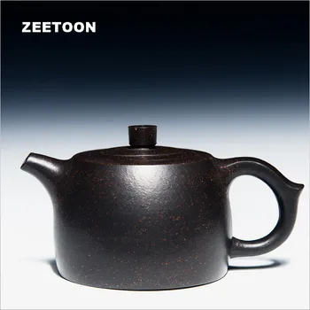 

230cc Authentic Yixing Teapot Purple Clay Health Chinese Kung Fu Tea Set Master All Handmade Zisha Jing Lan Pot Kettle Teaware