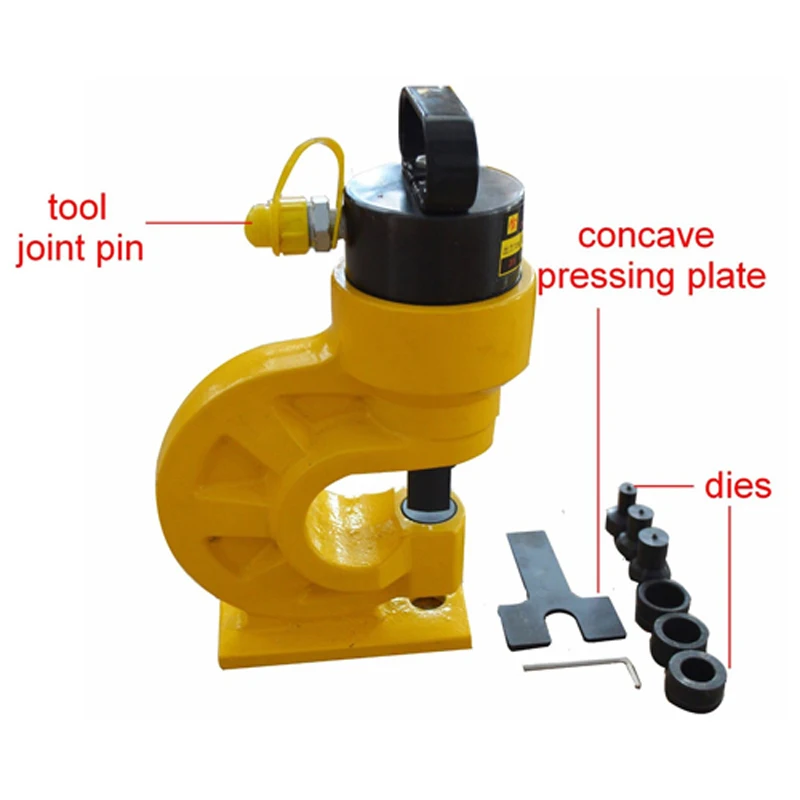 CH-60 гидравлический дыропробивной инструмент дырокол железо металл медь гидравлические Инструменты дырокол водитель шиномонтажный инструмент дырокол инструмент для проделывания отверстий